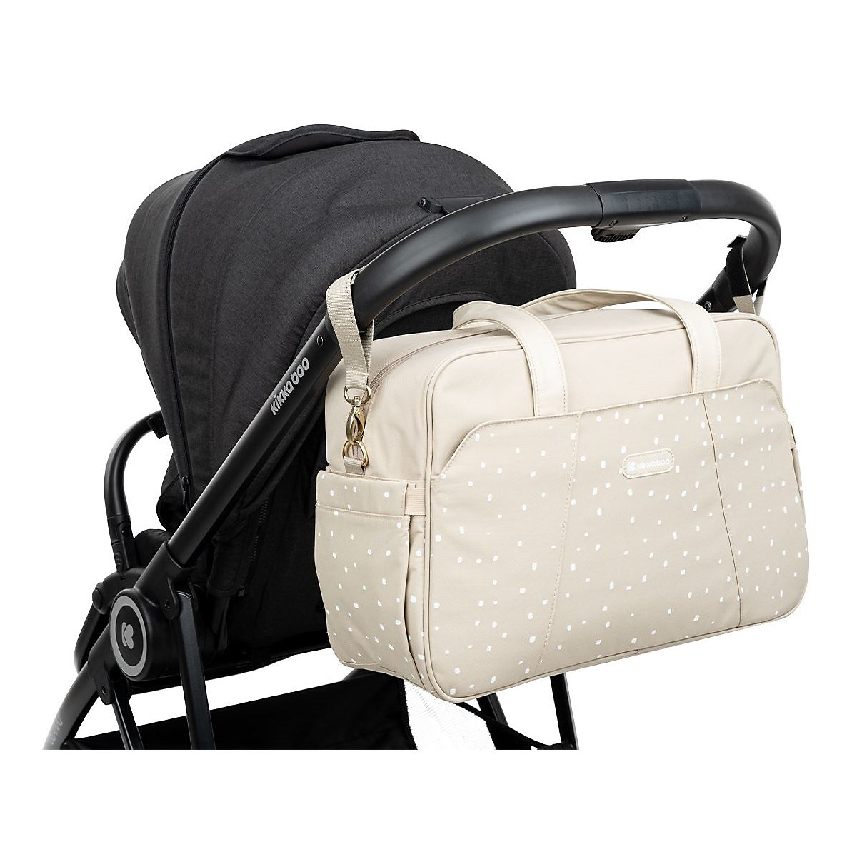 Wickeltasche Chelsea mit Wickelunterlage, Seitentaschen, Thermofach Wickeltaschen
