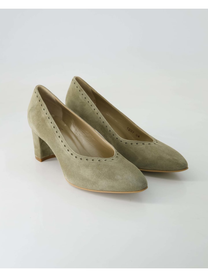 dirndl bua Trachtenschuhe in Grün günstig kaufen
