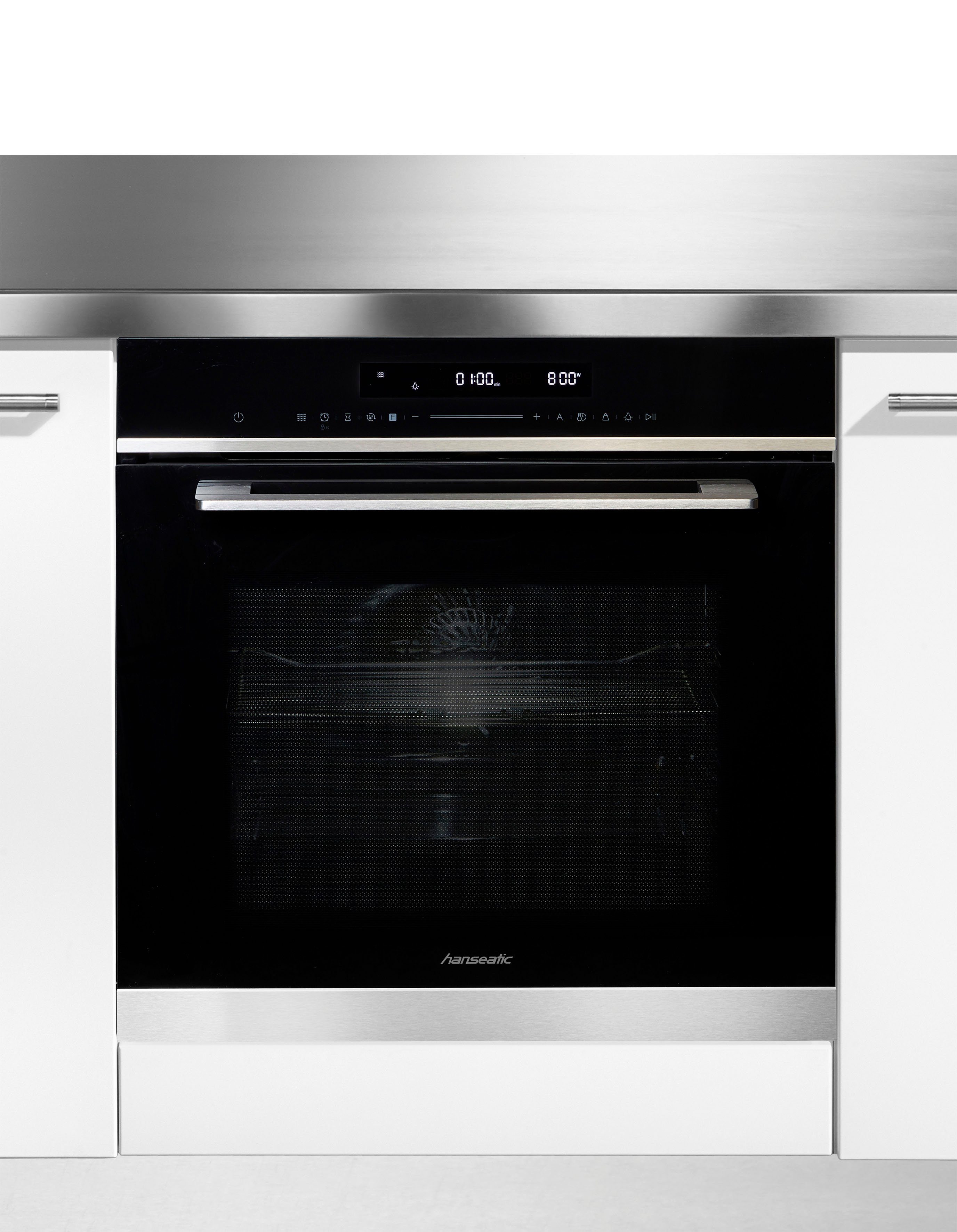 Hanseatic Backofen mit Mikrowelle 7NF30T0-E111E