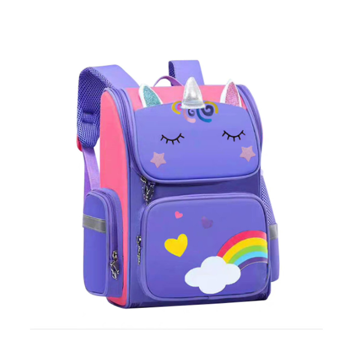 Einhorn Rucksack Schulrucksäcke für Mädchen