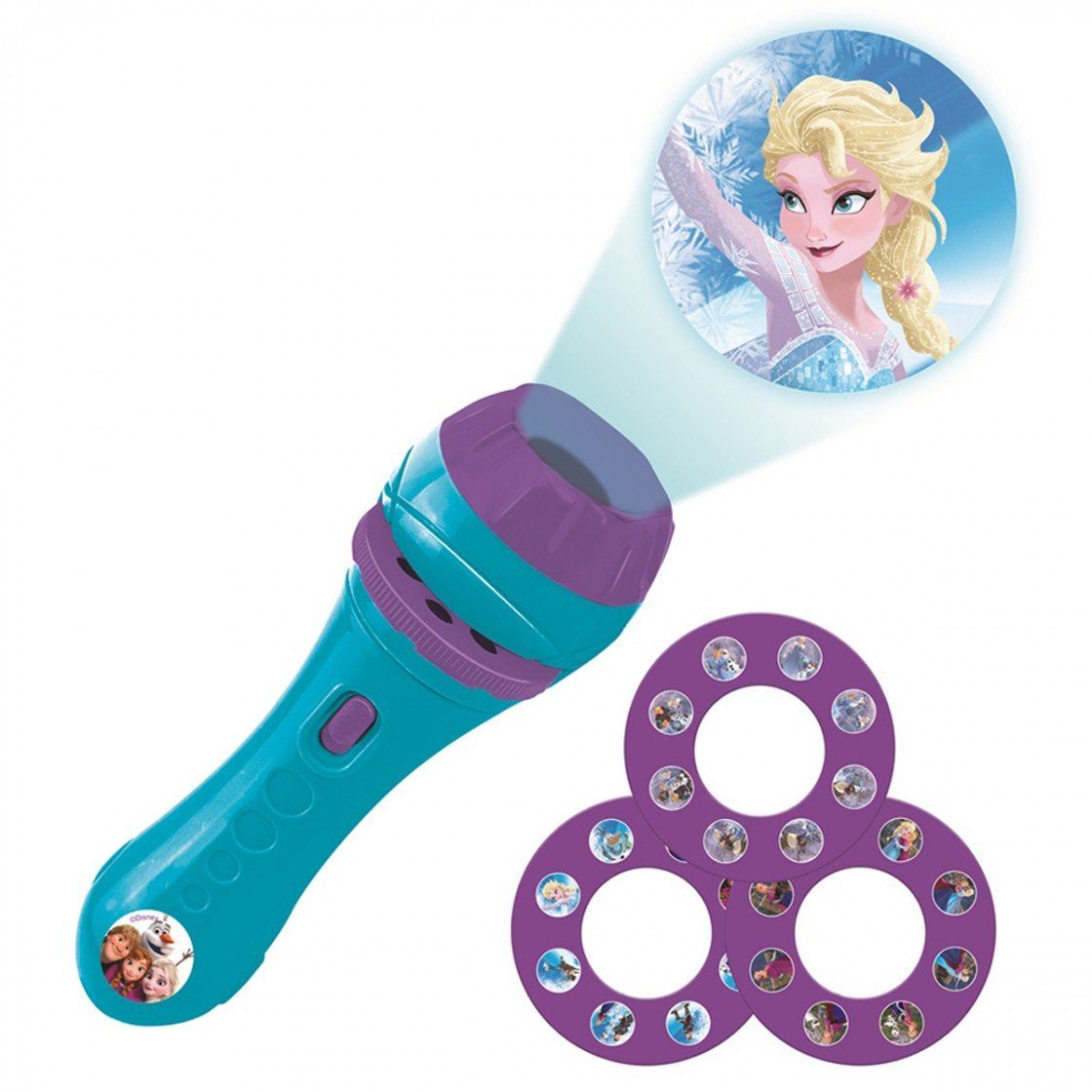 Lexibook® Taschenlampe Story Projektor und Taschenlampe  Die Eiskönigin Elsa Anna