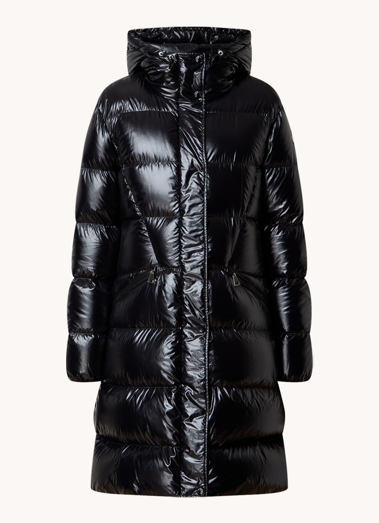 Moncler Bellevue garā dūnu jaka ar dūnu pildījumu un kapuci