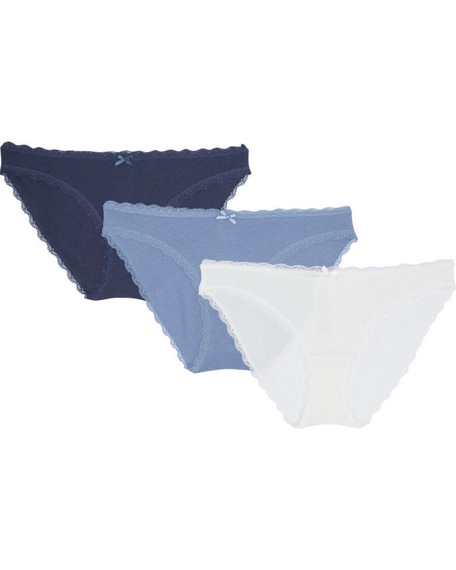 Slips mit Spitze