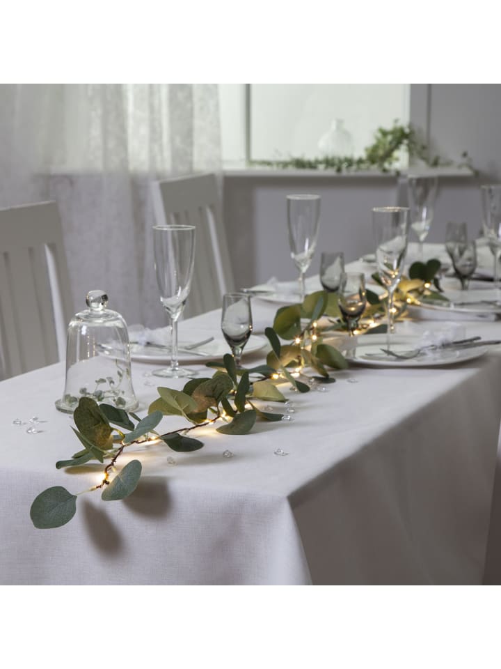 MARELIDA LED Lichterkette Eukalyptus 20 LED Batteriebetrieb Timer L: 180cm in grün günstig kaufen onesize