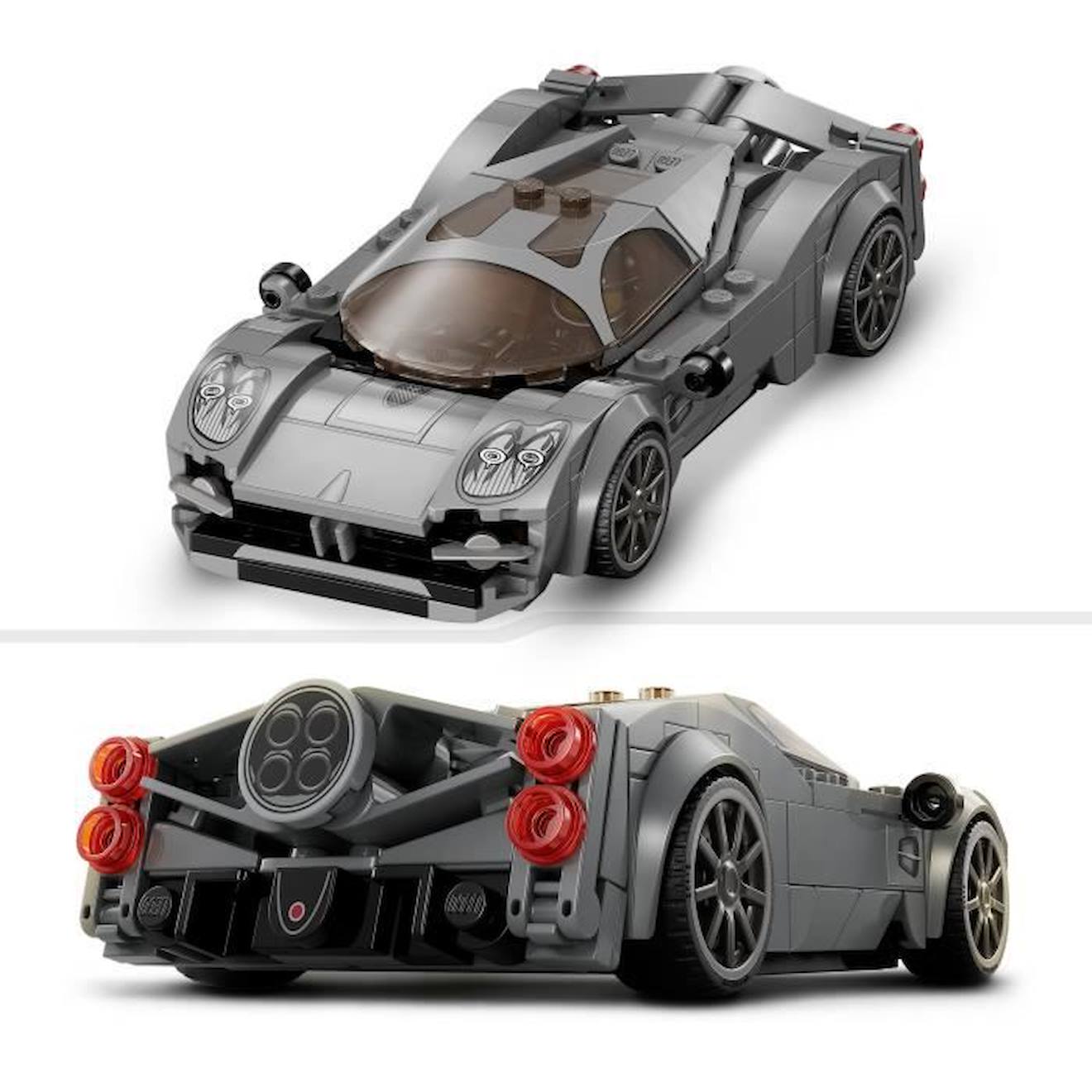 LEGO® Speed Champions 76915 Pagani Utopia, Jouet Voiture de Course, Kit de Maquette de Collection gris