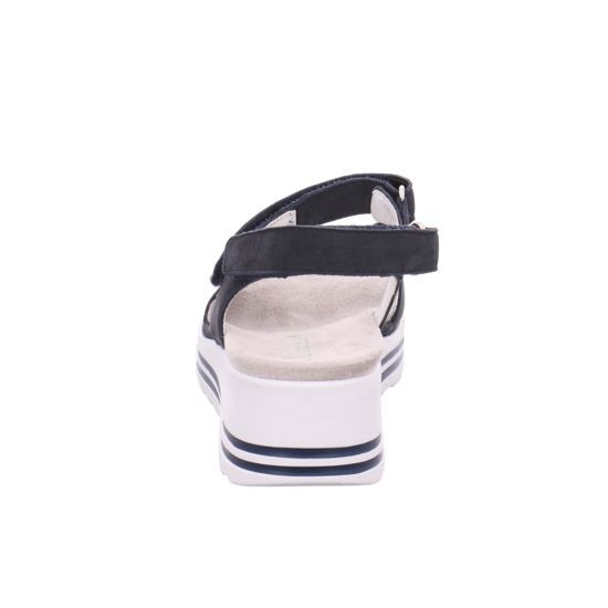WALDLÄUFER Keilsandalen blau 728003