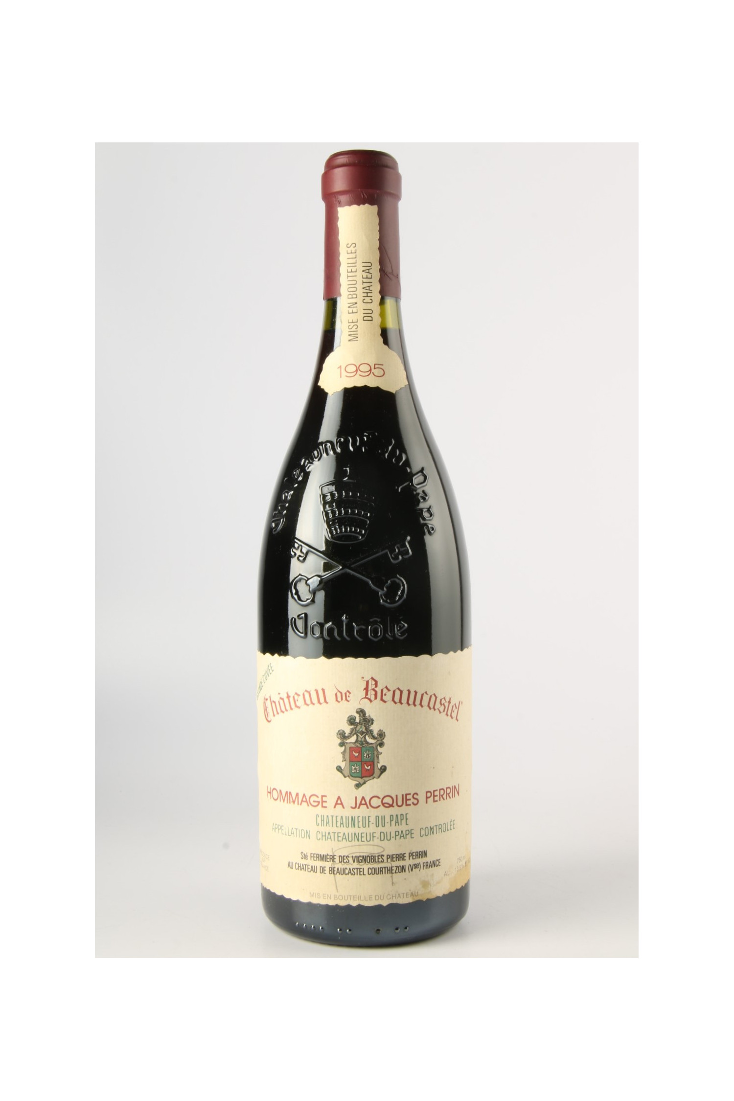 Château De Beaucastel Hommage À Jacques Perrin 1995, Châteauneuf du Pape