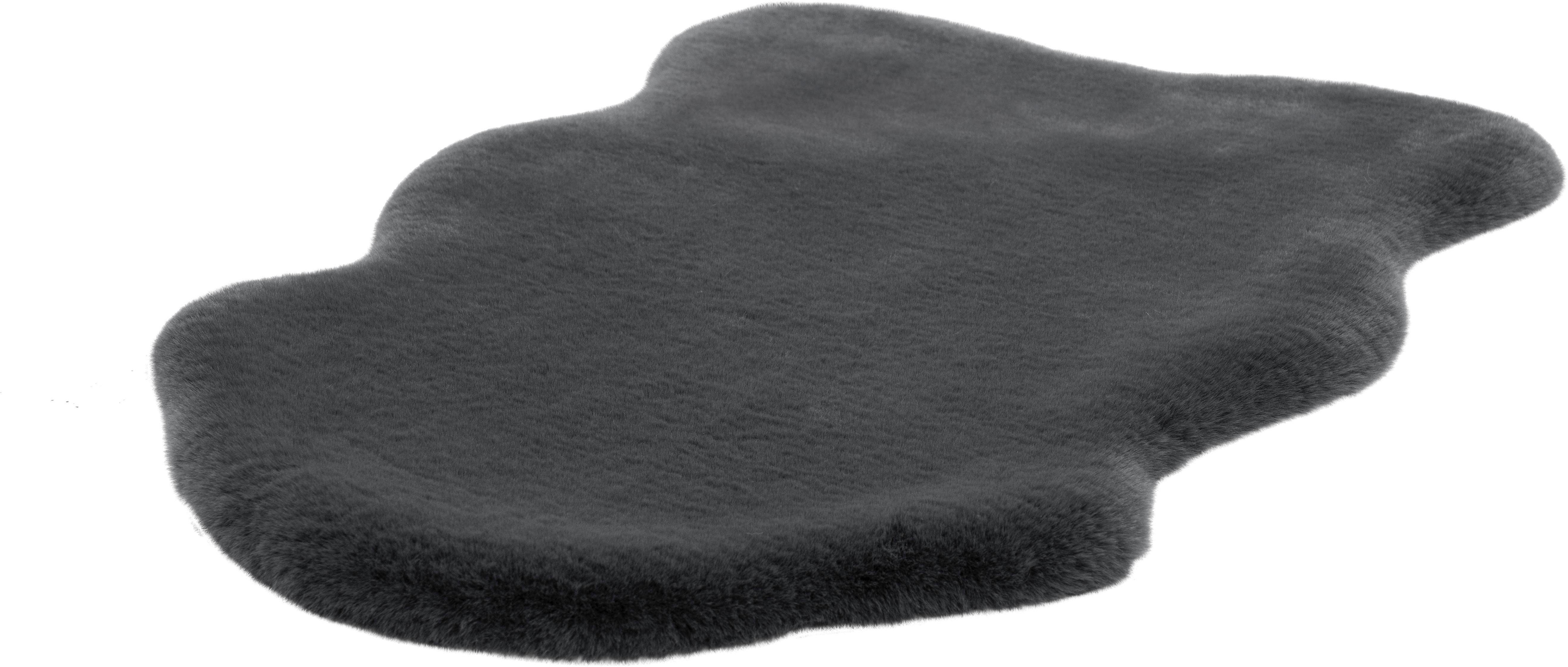 Fellteppich Vogesen 200, calo-deluxe, fellförmig, Höhe: 35 mm, Kunstfell, Wohnzimmer