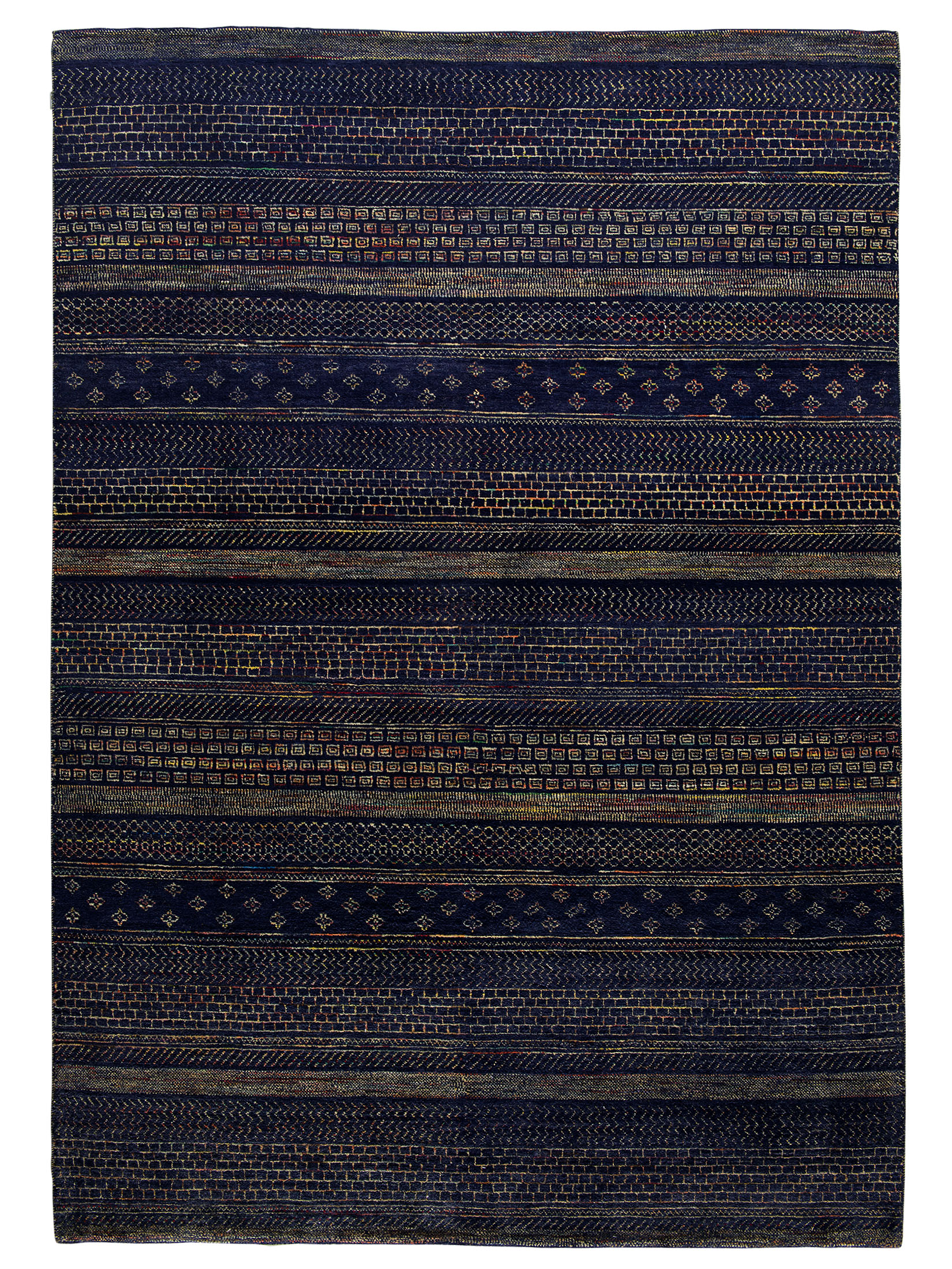 Contemporary Gabbeh ca. 199 x 283 cm, Unikat / Einzelstück