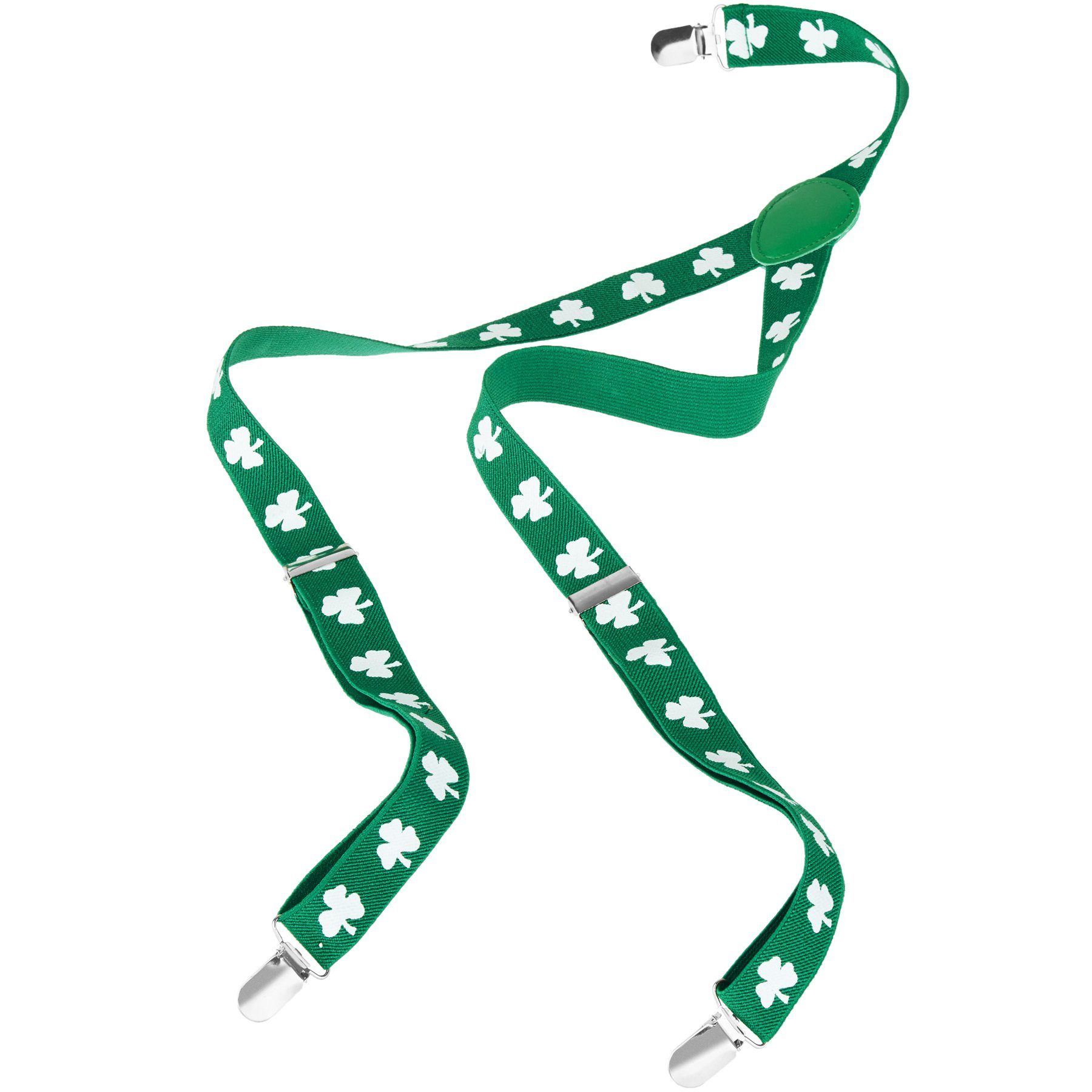 dressforfun Hosenträger St. Patrick’s Day Hosenträger mit Kleeblättern