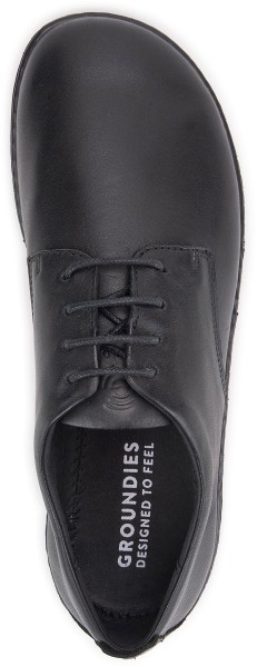 Groundies ~ Palermo LowCut Business Schuh GO1 ~ Black