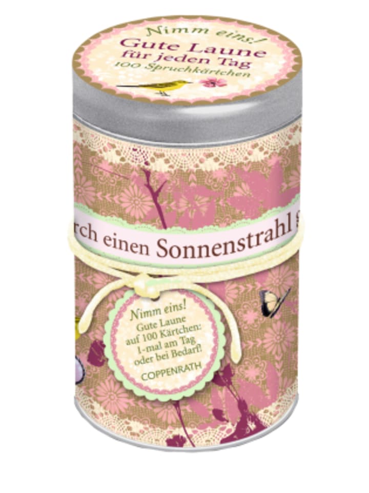 Coppenrath Papeterie/PBS - Sprüchedose: Nimm eins! Gute Laune für jeden Tag günstig kaufen onesize