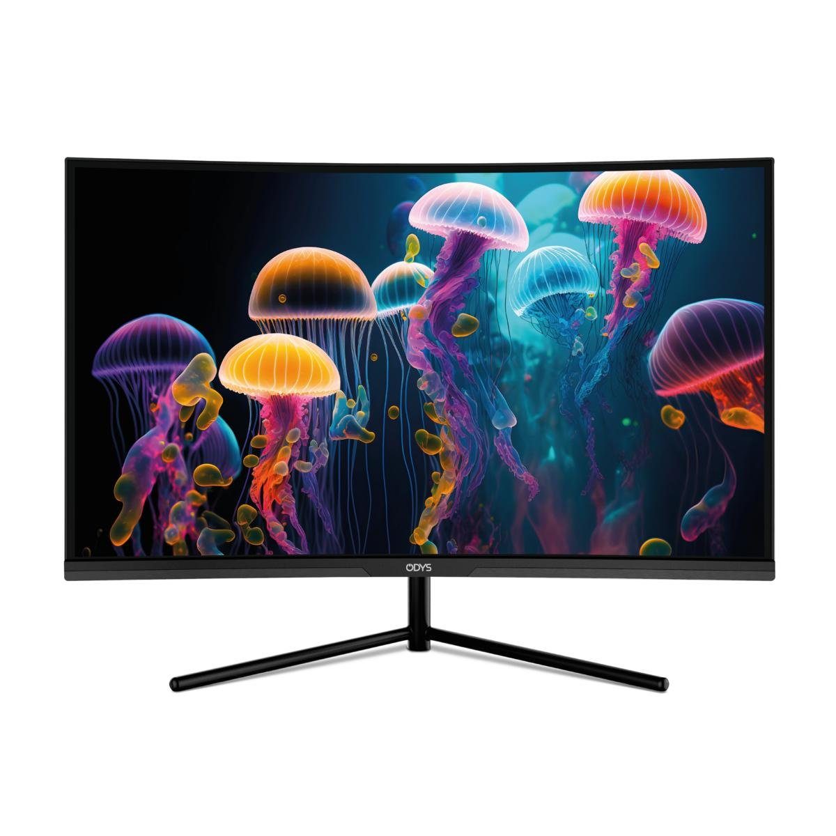 Odys Q27 Curved Monitor WQHD LED-Monitor (69 cm/27 