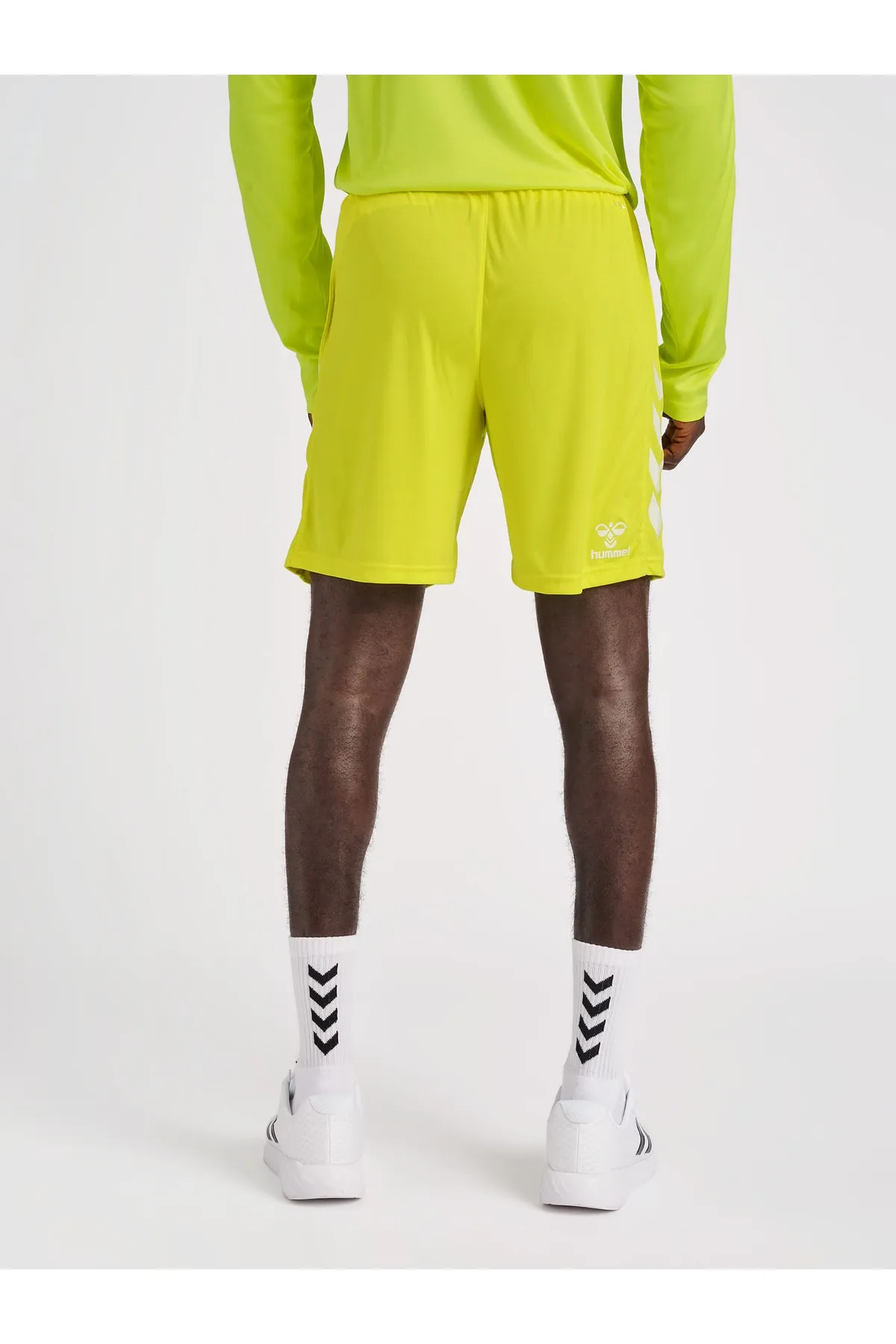 hummel  Kurze Sporthose - Gelb - Mittlerer Bund
