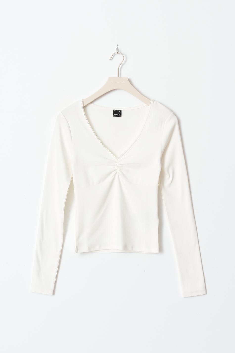 V-neck top