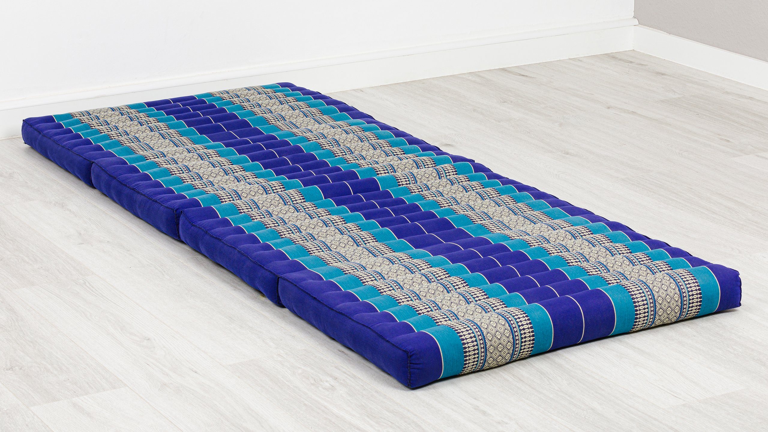 Klappmatratze Klappmatratze 80 cm Classic vegan und handgefertigt, 200x80x8cm, livasia, Kapok