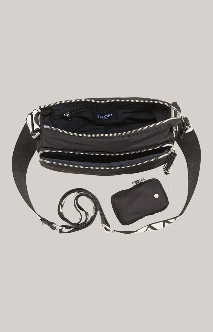 Schultertasche Lietissimo Jasmina in Schwarz
