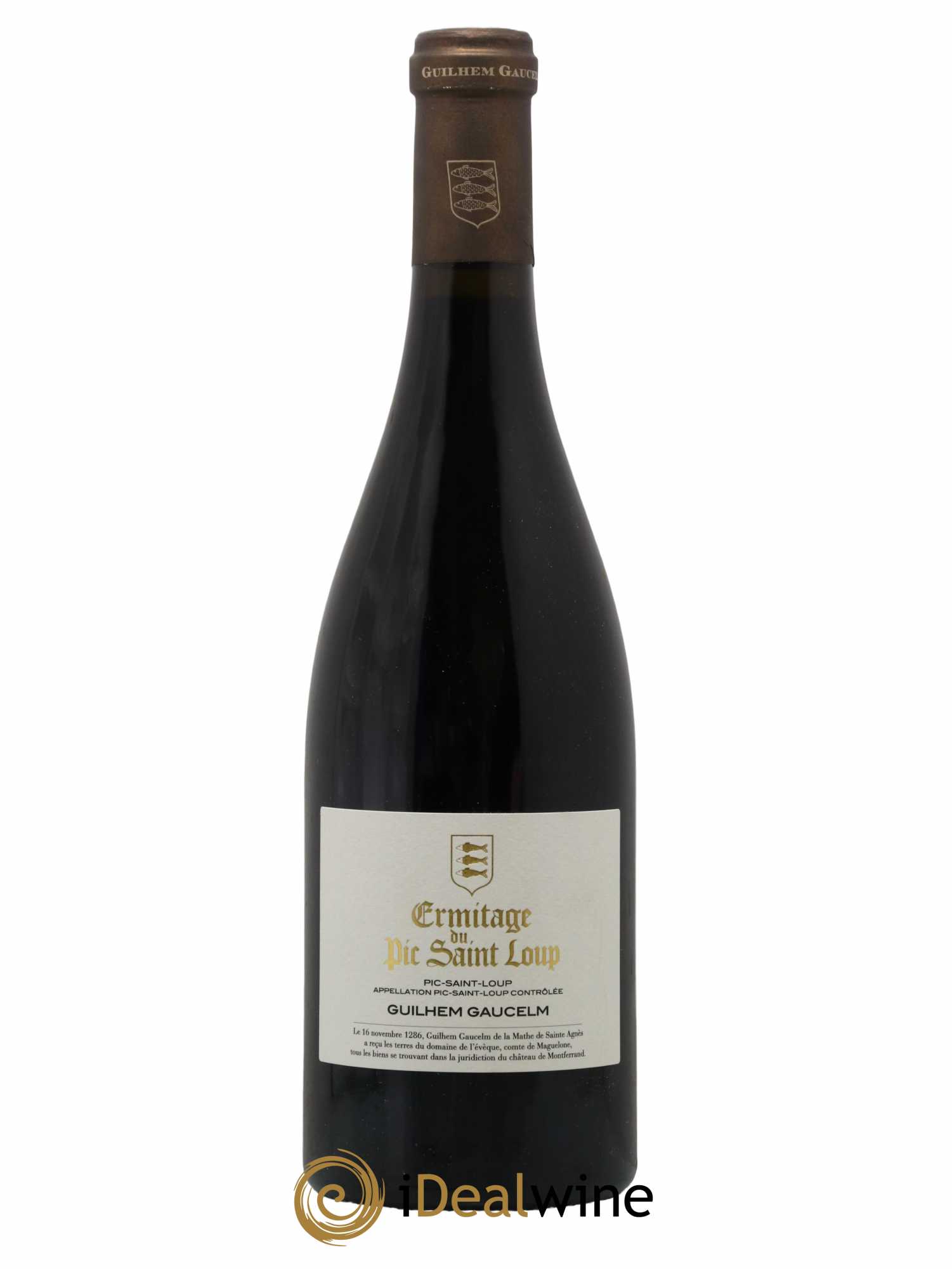Pic Saint-Loup Héritage du Pic Saint-Loup (anciennement Ermitage) Guilhem Gaucelm Ermitage du Pic Saint-Loup 2018 - Lot de 1 Bouteille
