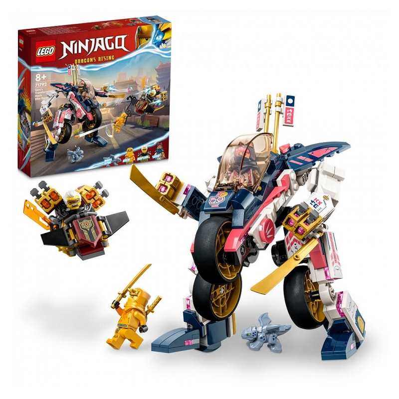 71792 Le robot bolide transformable de sora, LEGO Ninjago