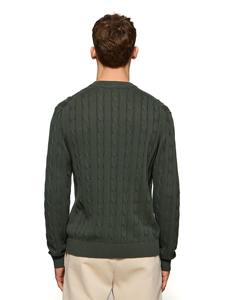 Polo Club Pullover in Dunkelgrün günstig kaufen