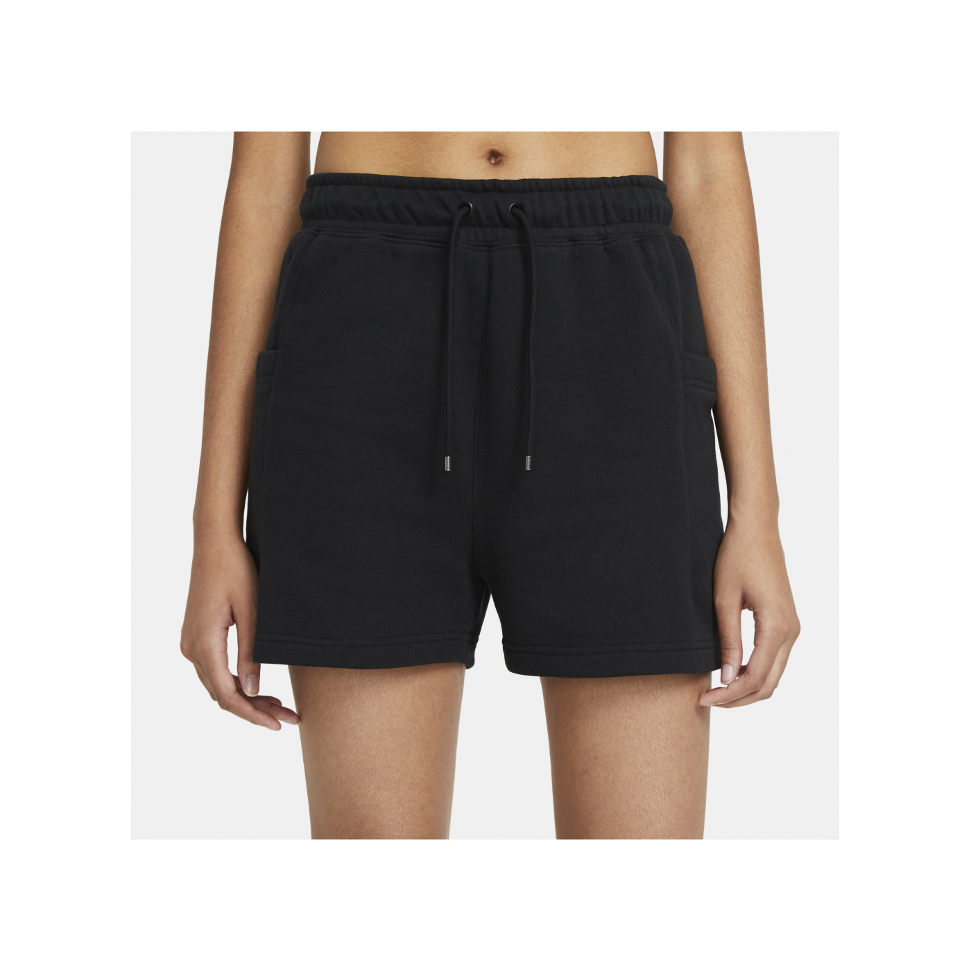 Nike Air Fleece Short Damen Schwarz Weiss F010