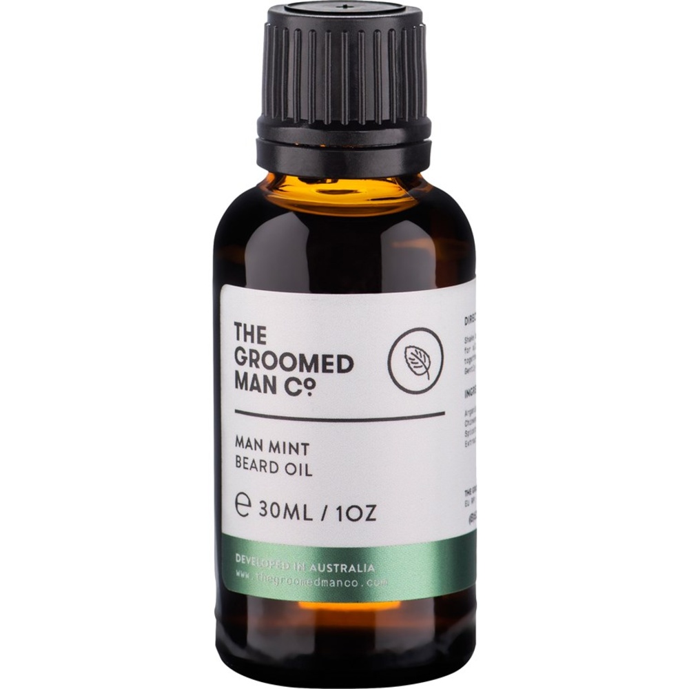THE GROOMED MAN CO Man Mint Beard Oil Soin pour barbe