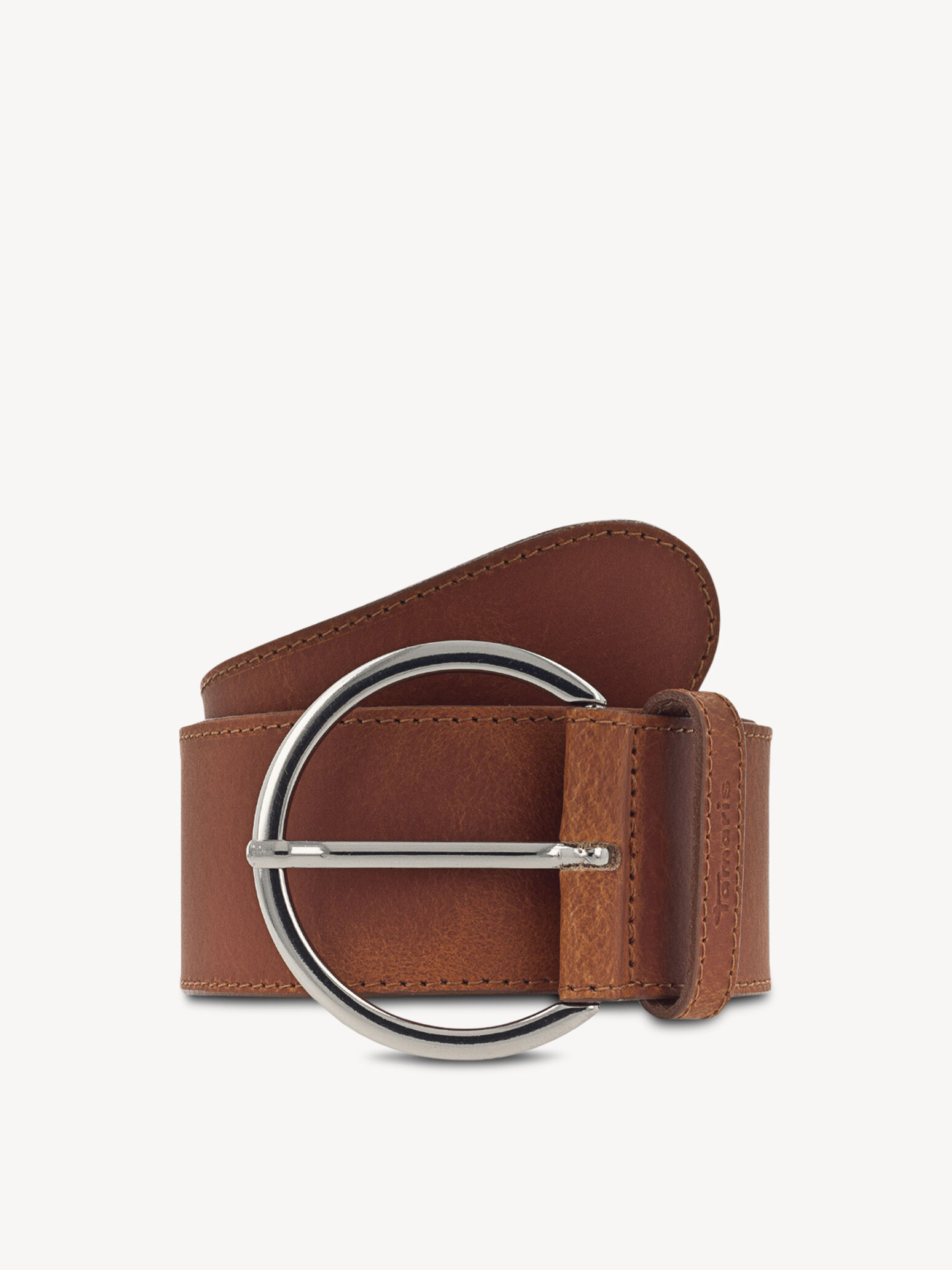 Ceinture en cuir - marron