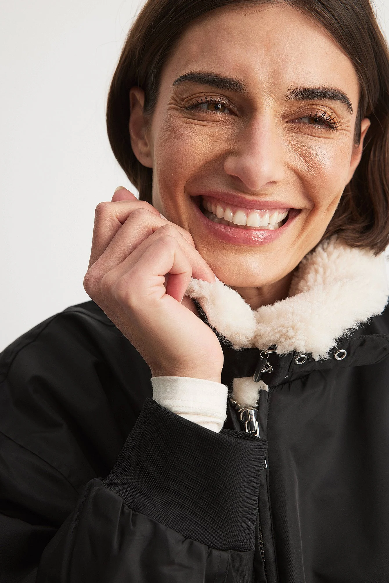 Oversize-Bomberjacke