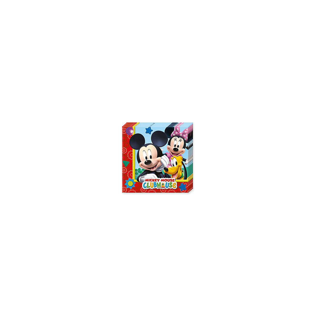 Servietten   Mickey Mouse Playful, 33 x 33 cm, 2-lagig, 20 Stück