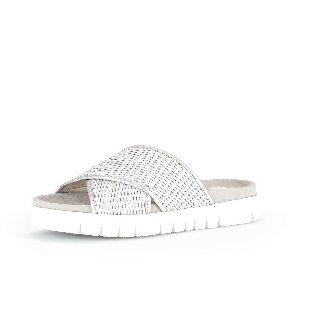 Gabor fashion Pantolette silber