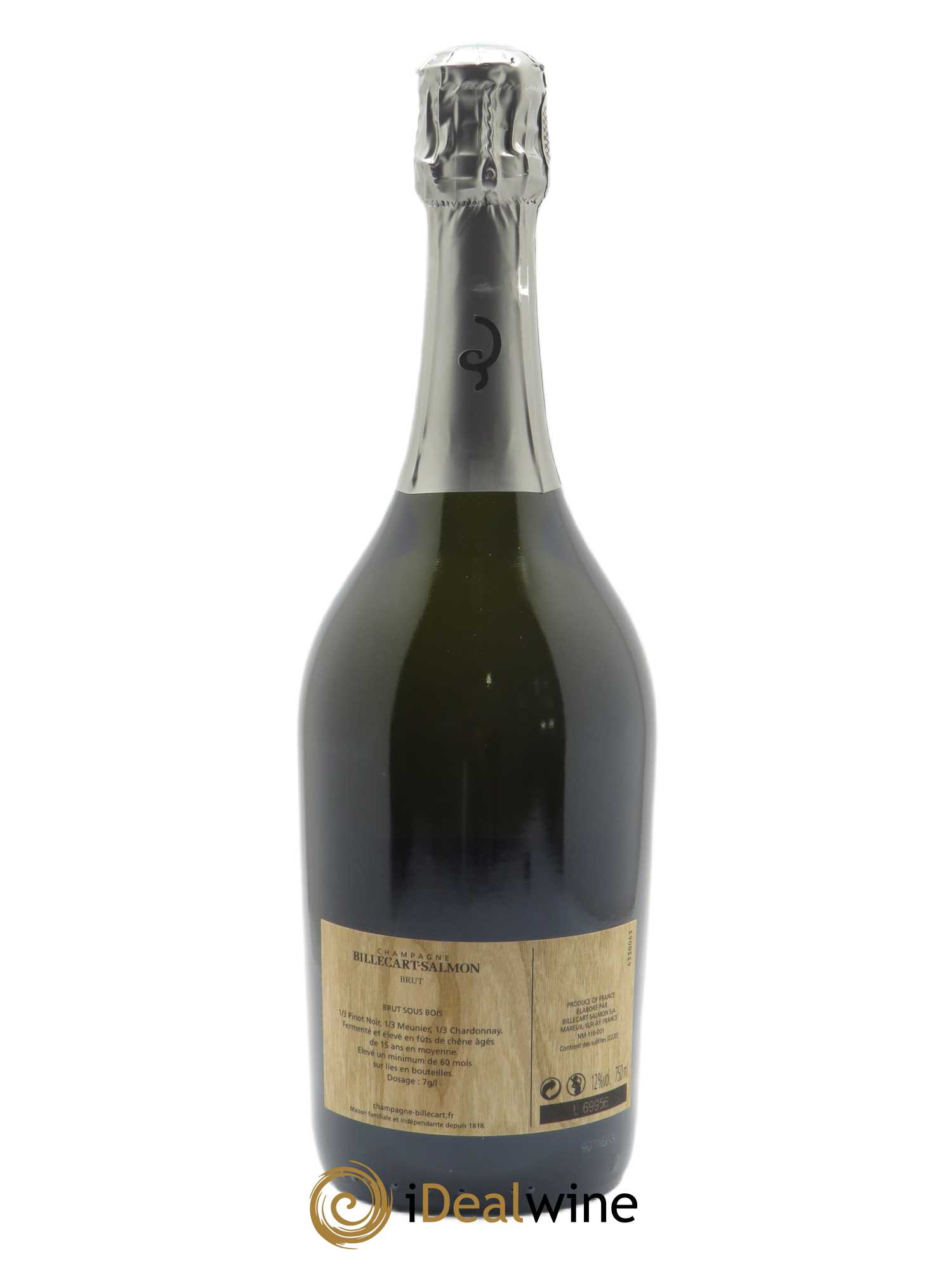 Brut sous Bois Billecart-Salmon   - Lot de 1 Bouteille