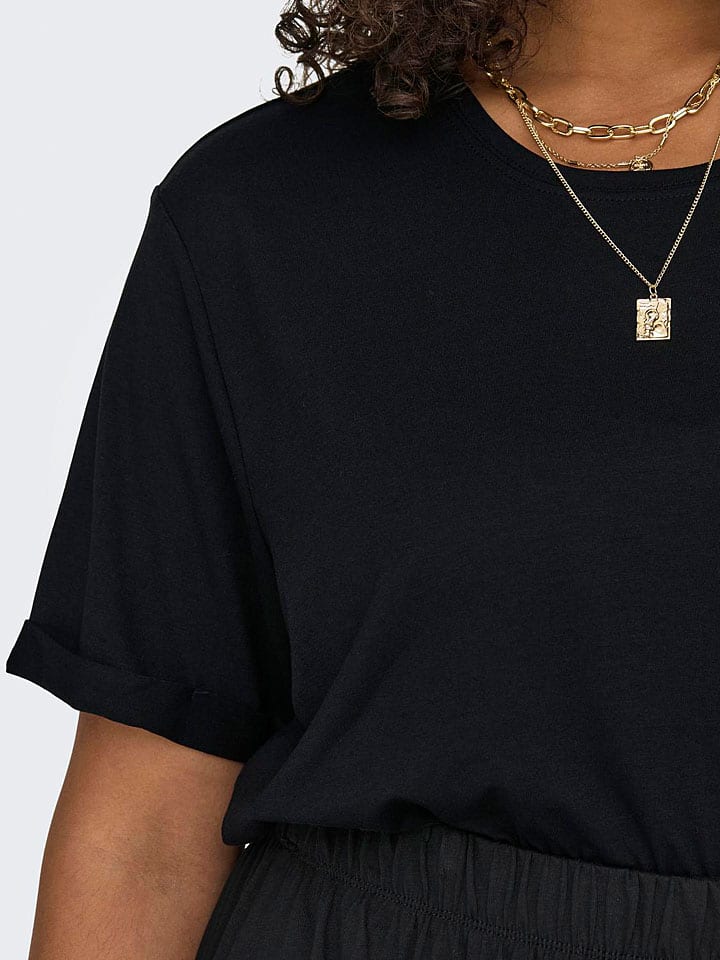 ONLY Carmakoma Shirt in Schwarz günstig kaufen