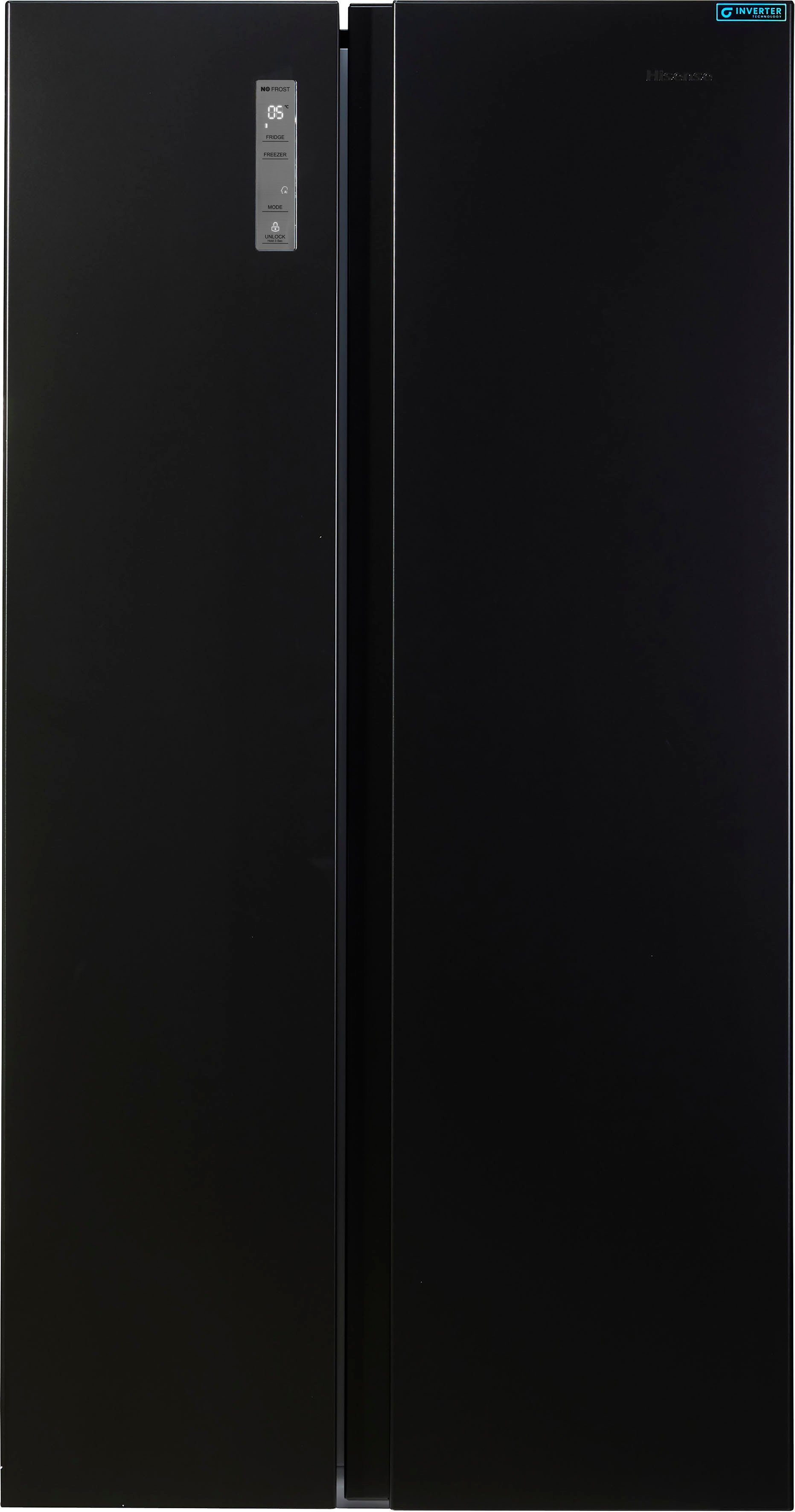 Hisense Side-by-Side RS677N4AFC, 178,6 cm hoch, 91 cm breit