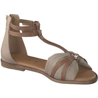 Tom Tailor Sandale in beige