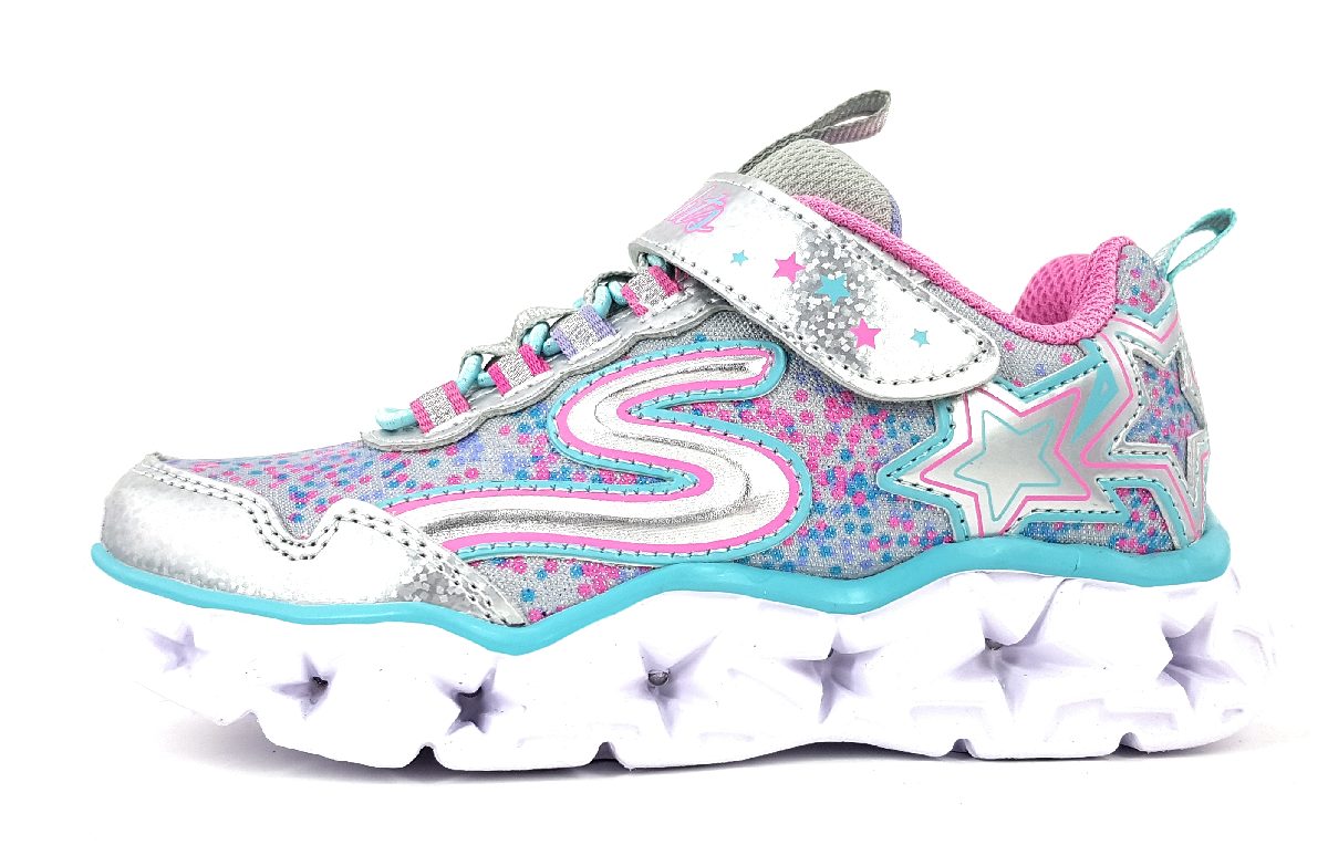 Skechers Galaxy Lights 10920L Silber SMLT Silver/Multi