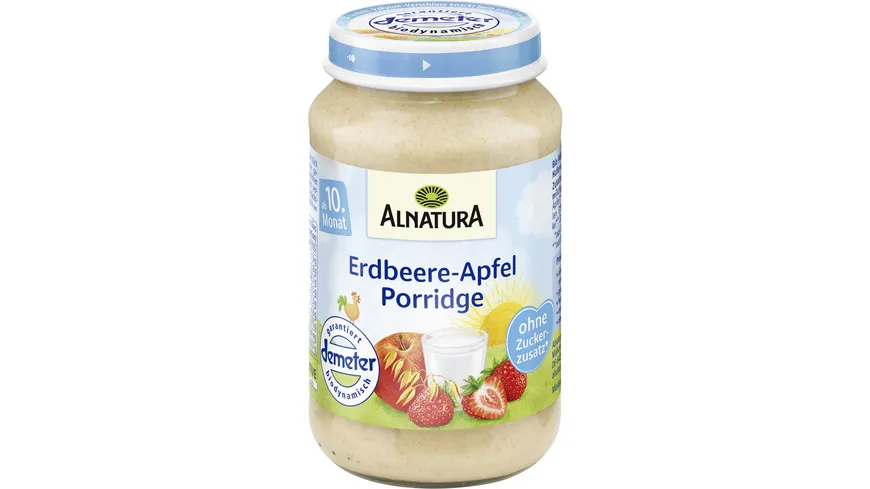Alnatura Bio Erdbeere-Apfel Porridge (Baby) 190 g