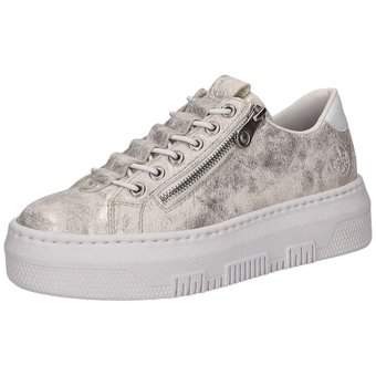 Rieker Plateau Sneaker in beige