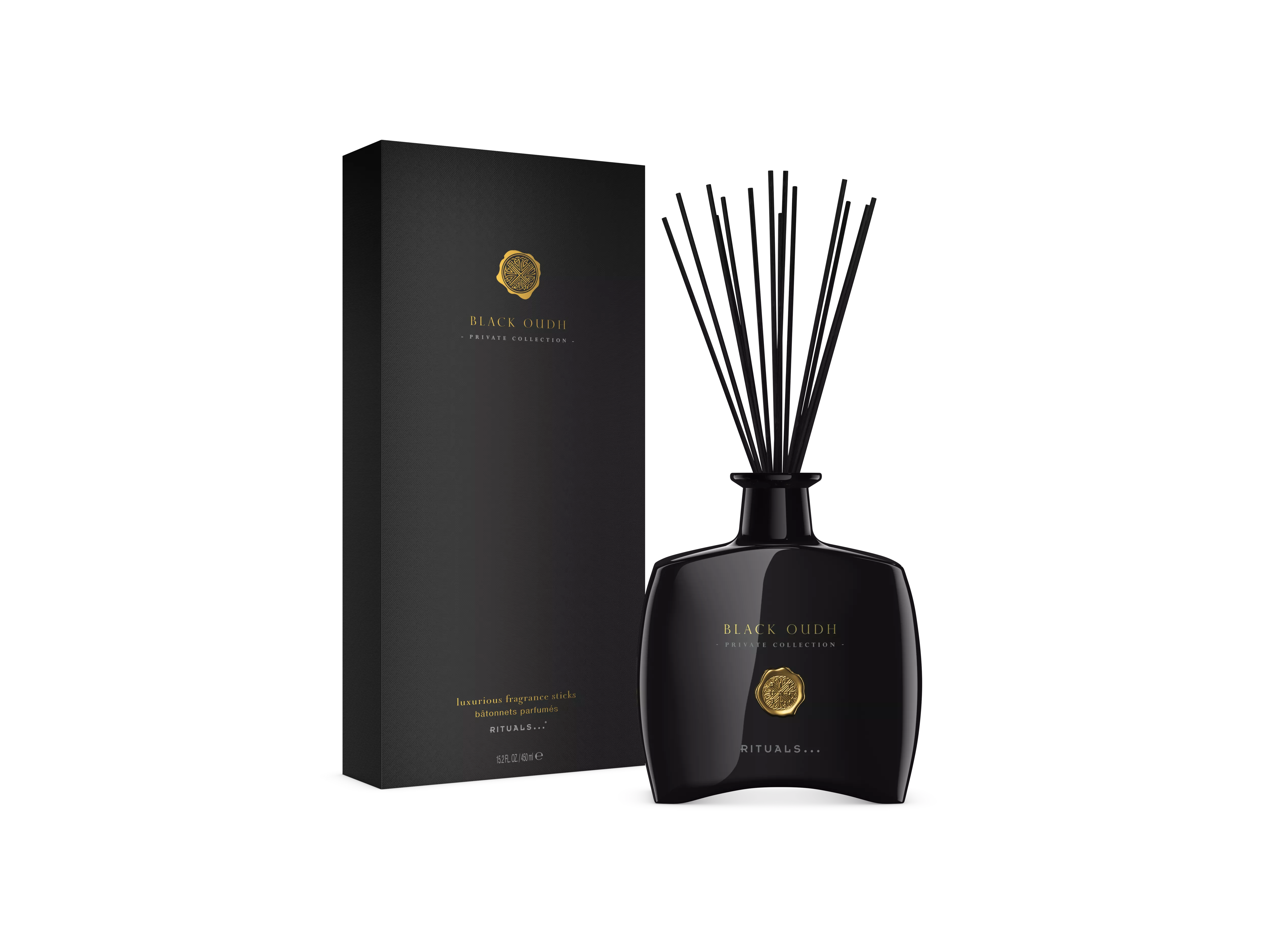 Bâtonnets parfumés au oud noir