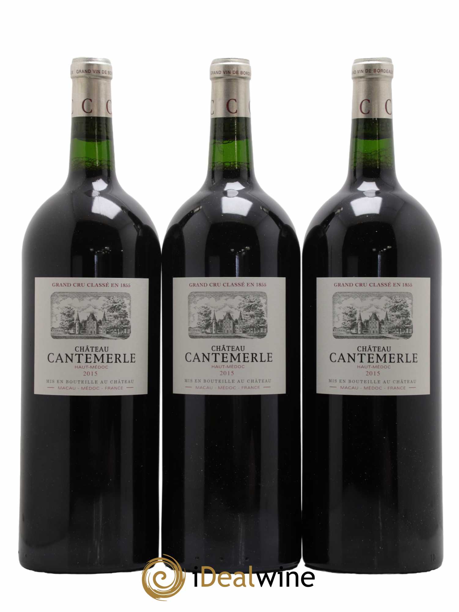 Château Cantemerle 5ème Grand Cru Classé  2015 - Lot de 6 Magnums