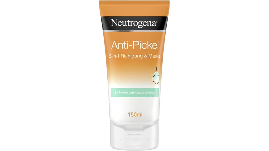 Neutrogena Anti-Pickel 2in1 Reinigung & Maske 150 ml