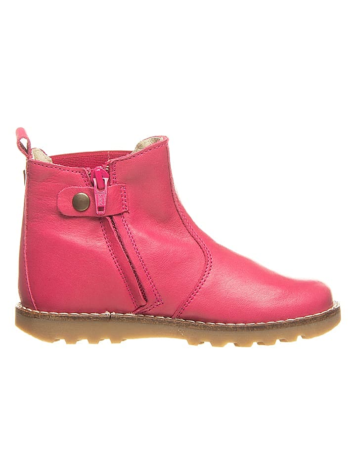 BO-BELL Leder-Chelsea-Boots in Pink günstig kaufen 32