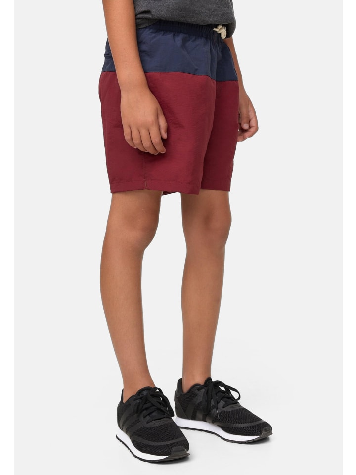 Urban Classics Urban Classics Badeshorts in navy/burgundy günstig kaufen