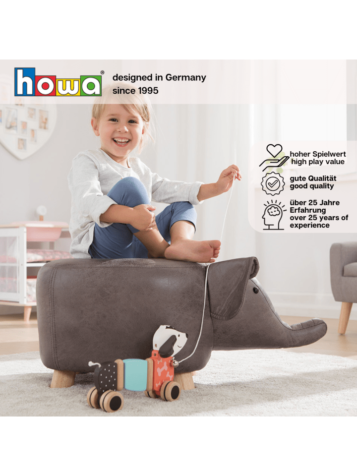 howa Baby Spielzeug Nachziehtier Ziehtier Hund 