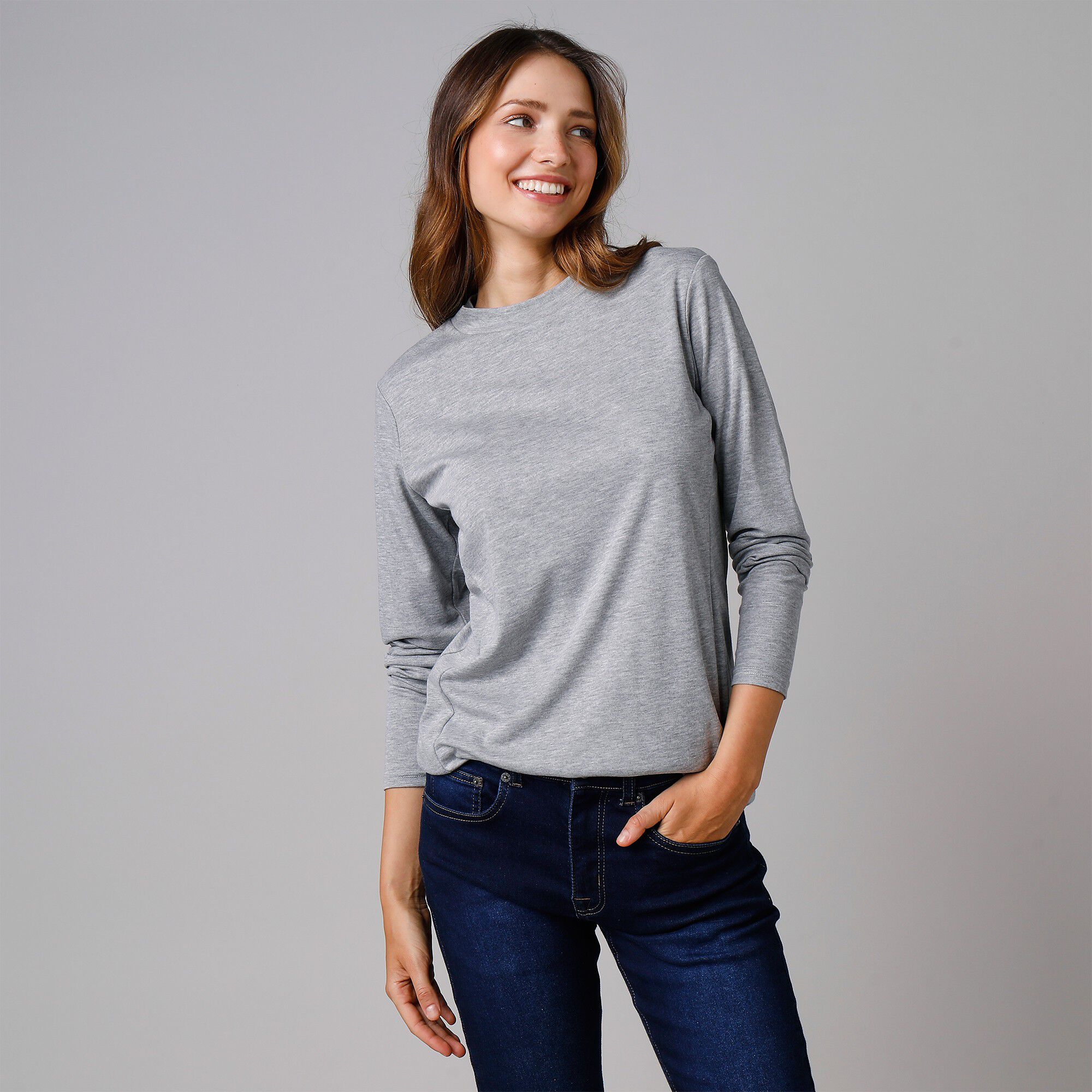 Tee-shirt thermique col montant