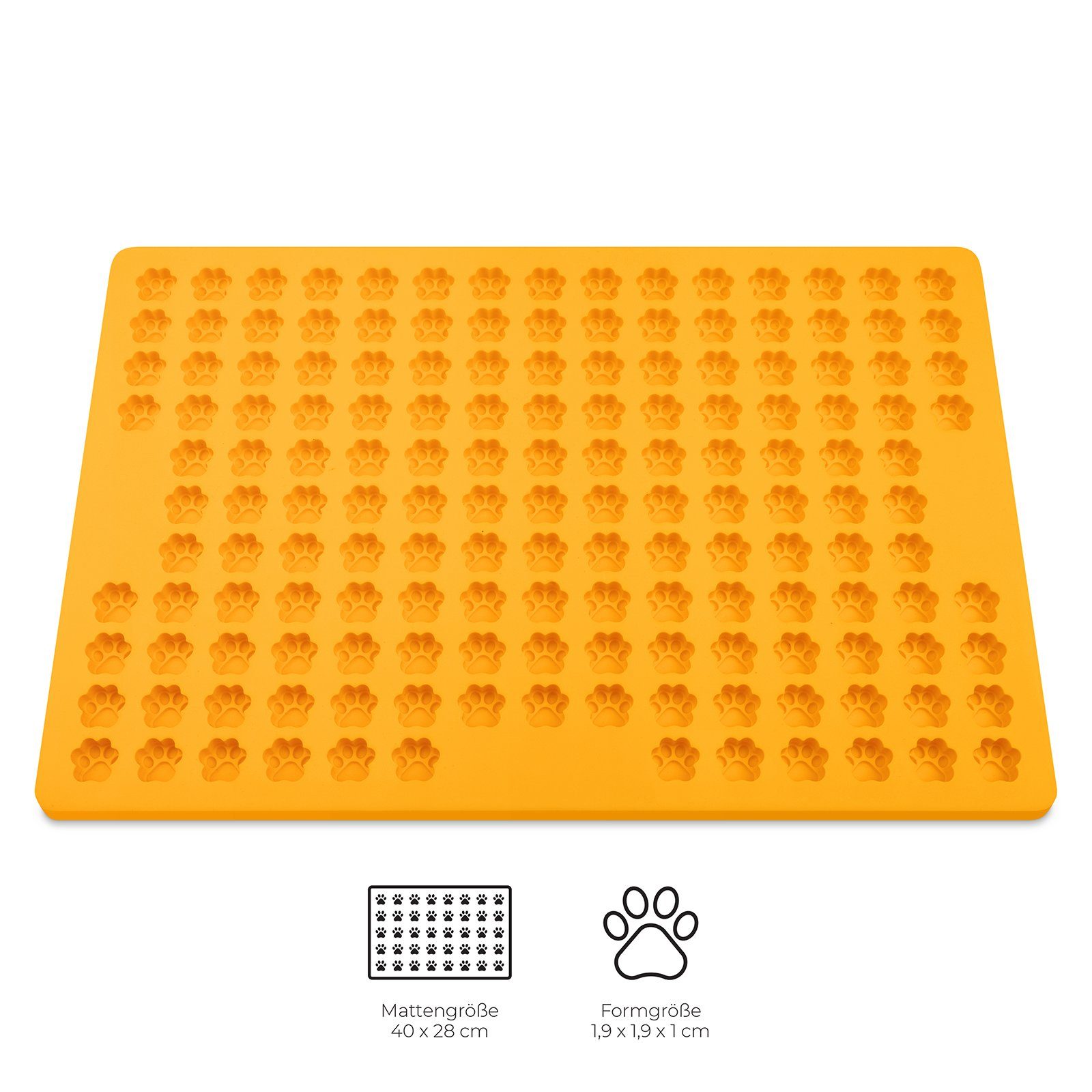 Lemodo Silikonform Backform für Hundekekse, Hundeleckerli backen, hergestellt aus Premium-Silikon mit Antihaftwirkung