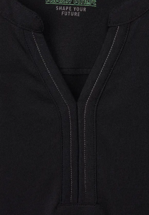 CECIL Langarmshirt mit Gummibund