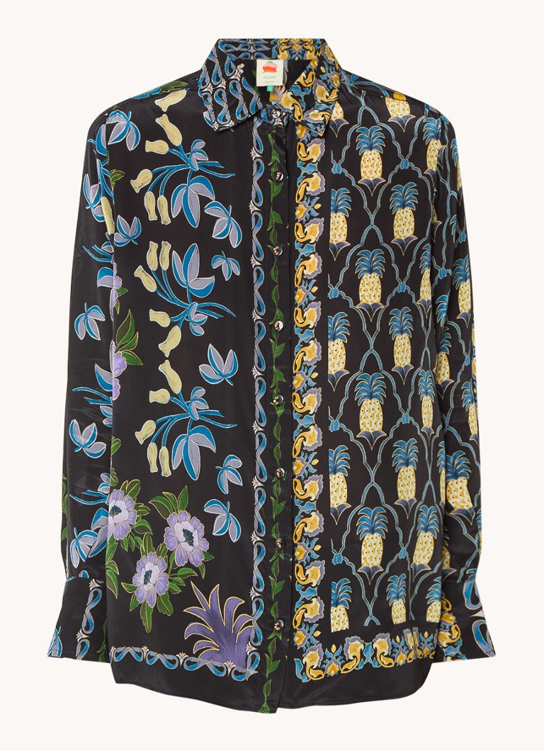 Farm Rio  Garden blouse met print
