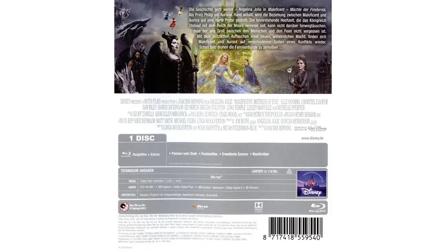 Maleficent - Mächte der Finsternis
