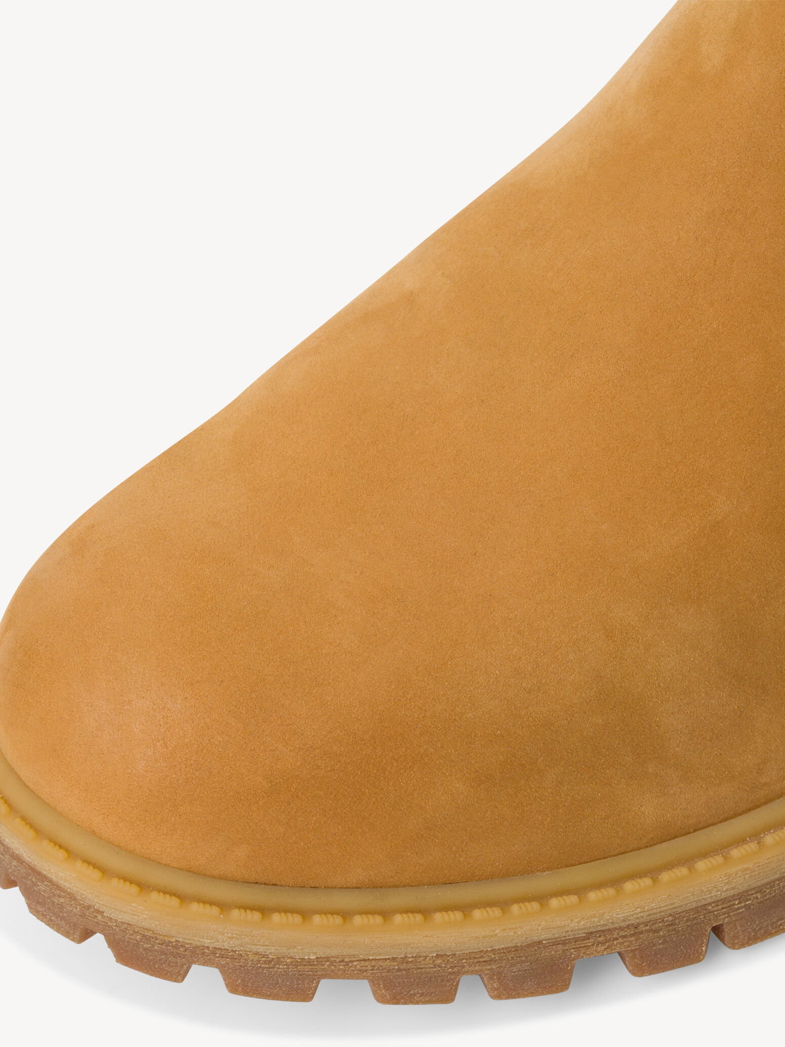 Bottine Chelsea en cuir - jaune