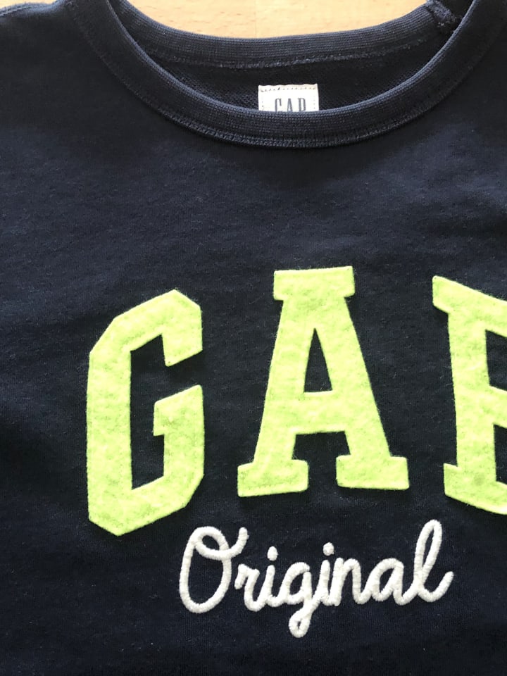 GAP Sweatshirt in Dunkelblau günstig kaufen 140